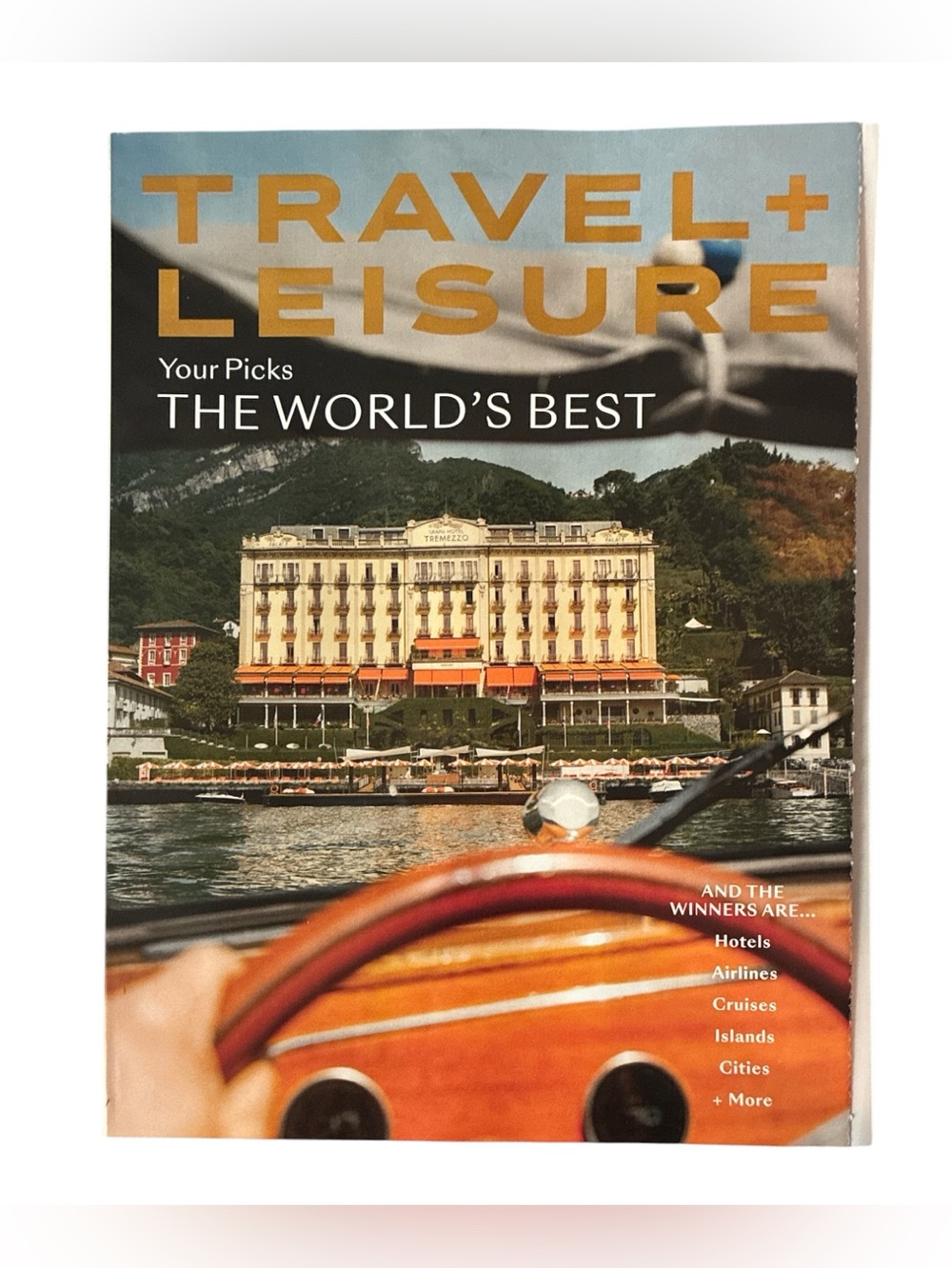 Travel + Leisure Magazine August 2026 The World's Best Your Picks